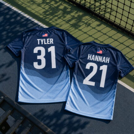 Custom Pickleball Shirts Bacalar back