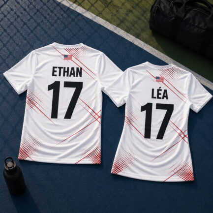 Custom Pickleball Shirts Marbella back