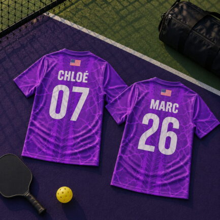 Custom Pickleball Shirts Tulum back